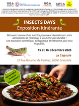 Exposition Insects Days à La Capsule