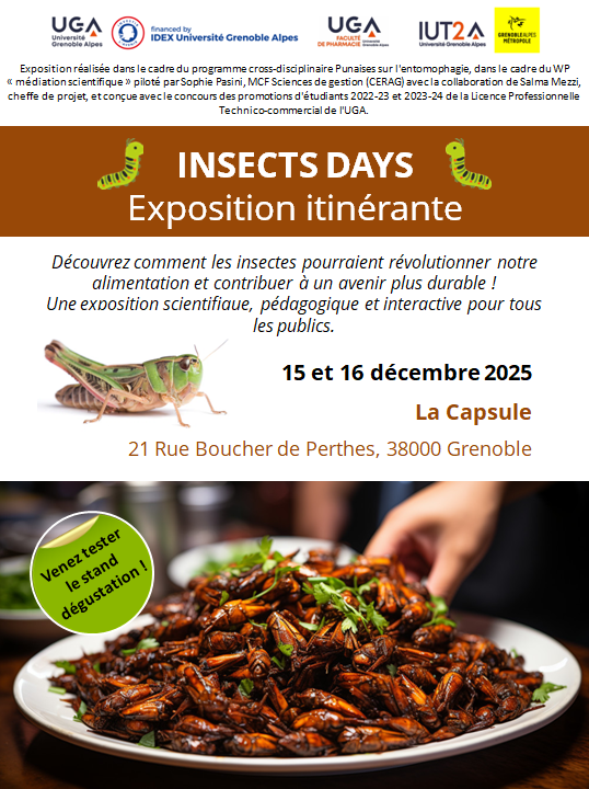 Exposition Insects Days à La Capsule