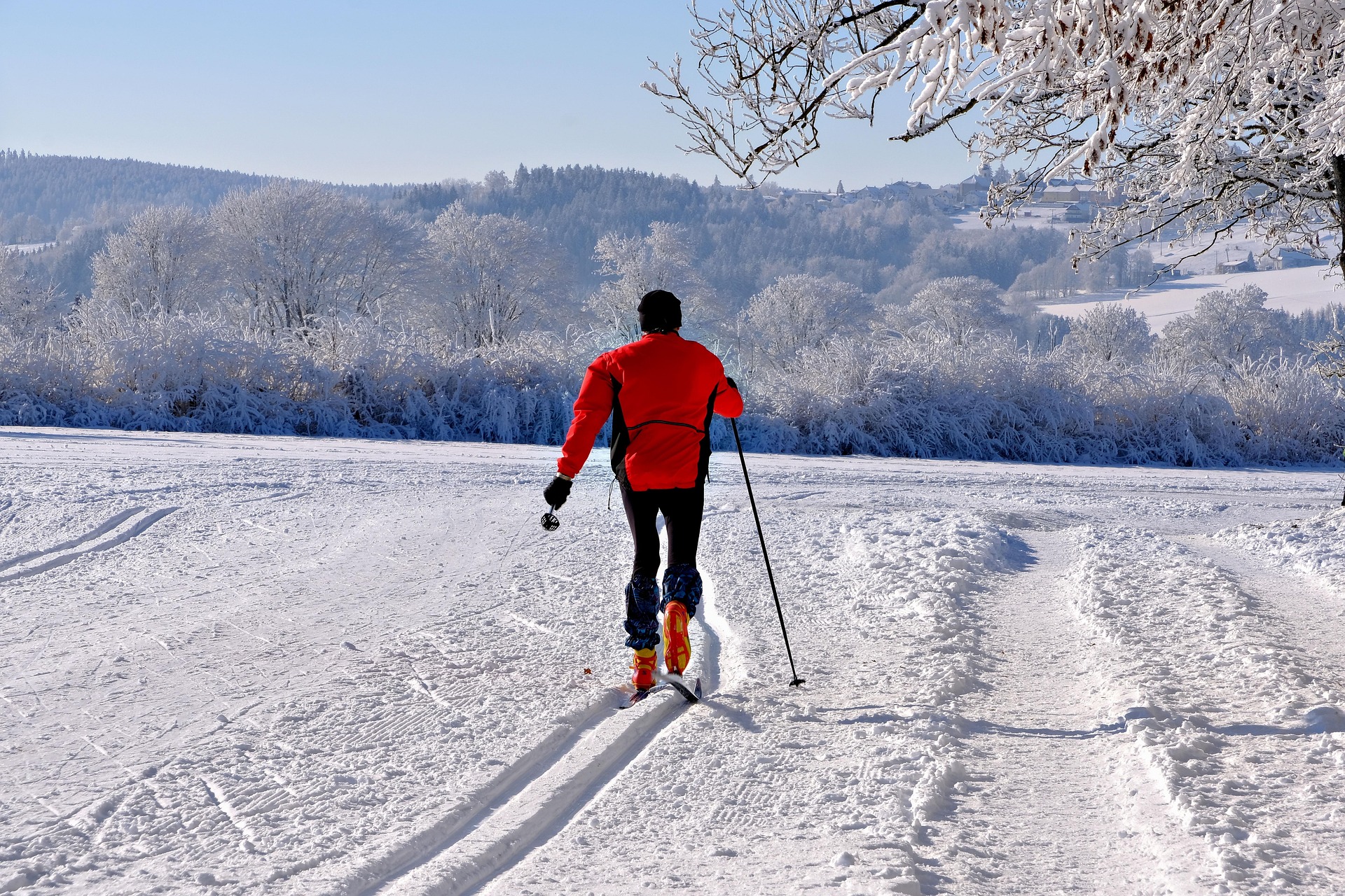 Parcours ski nordique sportif patente_Presles