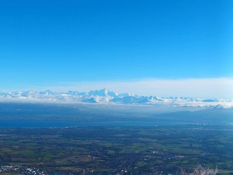 Mont blanc et les Alpes