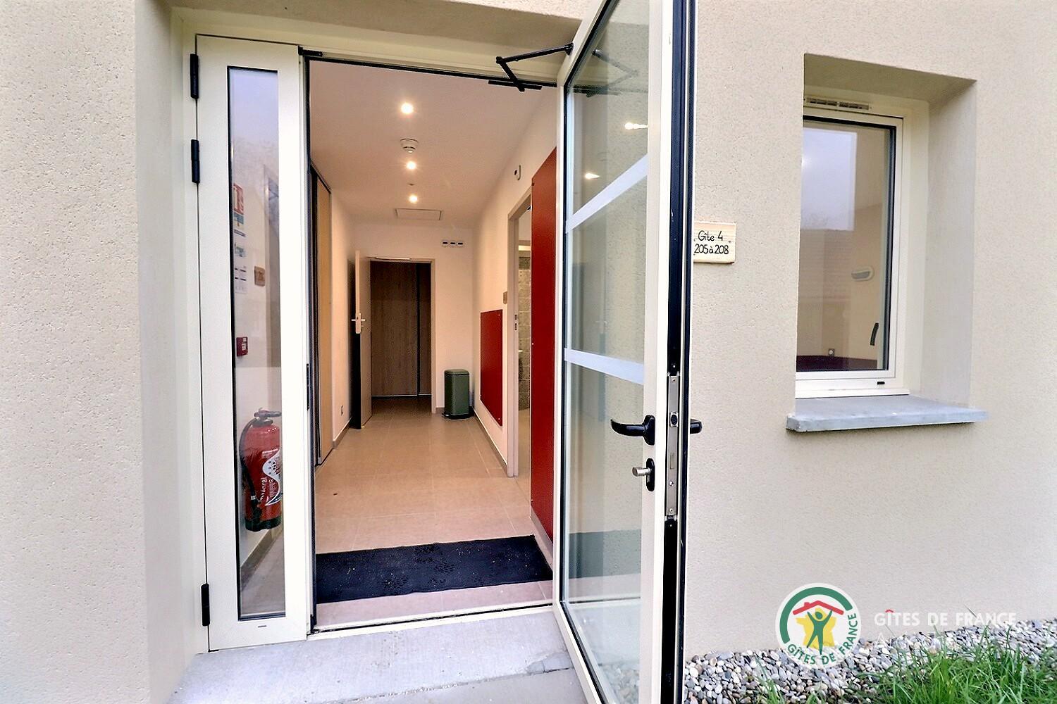 entrée chambre 205 à 208