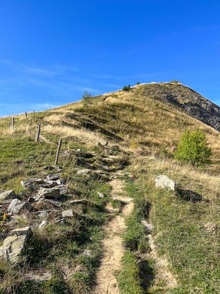 Le Mont-Truc au départ de la Frasse