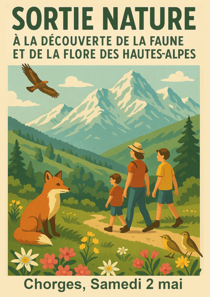 Sortie nature 'à la découverte de la faune et de la flore des Hautes-Alpes'