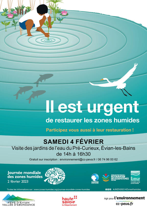 Journée mondiale des zones humides au Pré Curieux