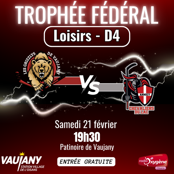 Match de Hockey - " Les Grizzlys de Vaujany" - Loisirs