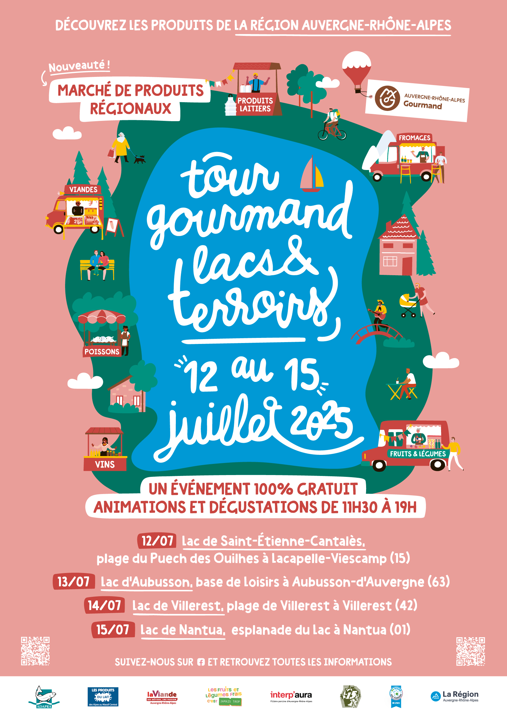 Tour Gourmand Lacs et Terroirs