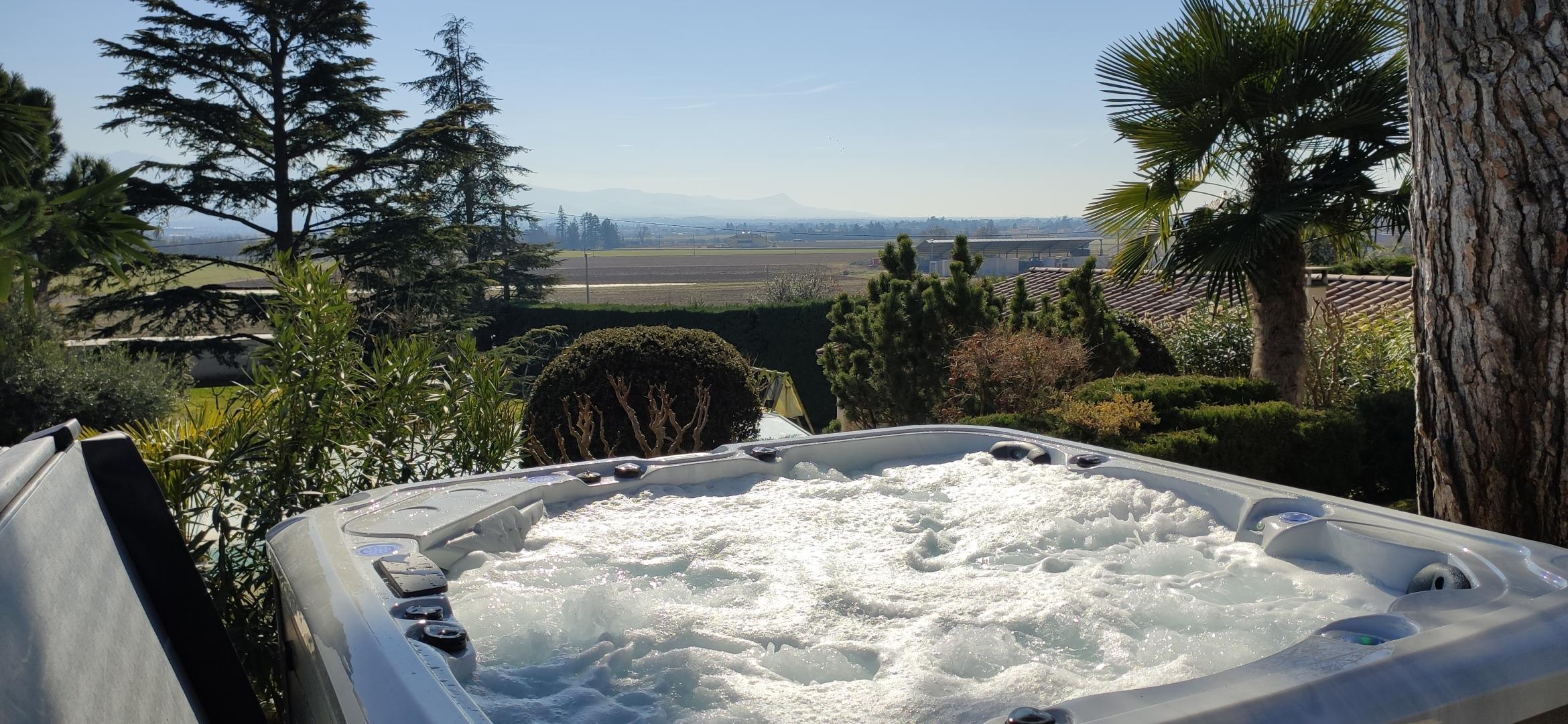 VUE SUD DU JACUZZI