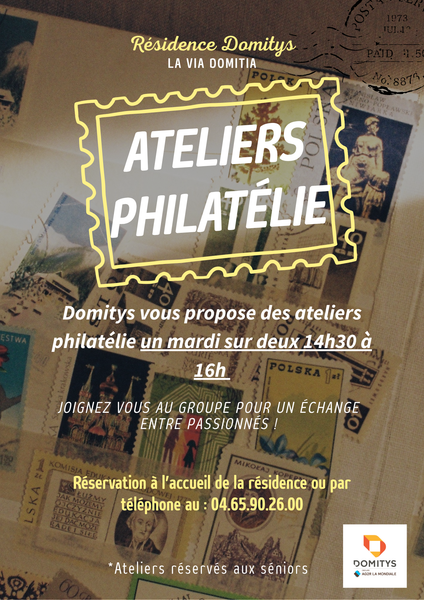 Ateliers philatélie