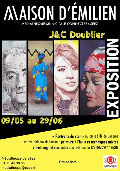 Exposition "Portraits de star" à la médiathèque