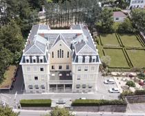 Hôtel des Eaux vue aérienne