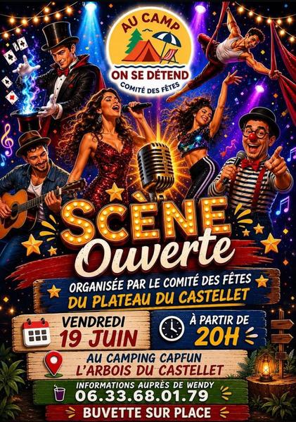Scène ouverte_Le Castellet