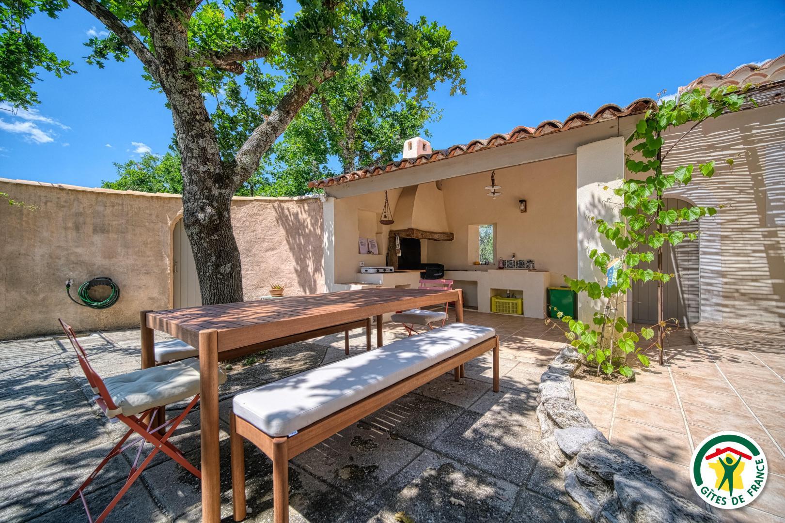 La terrasse extérieure