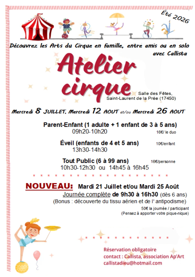 Ateliers cirque