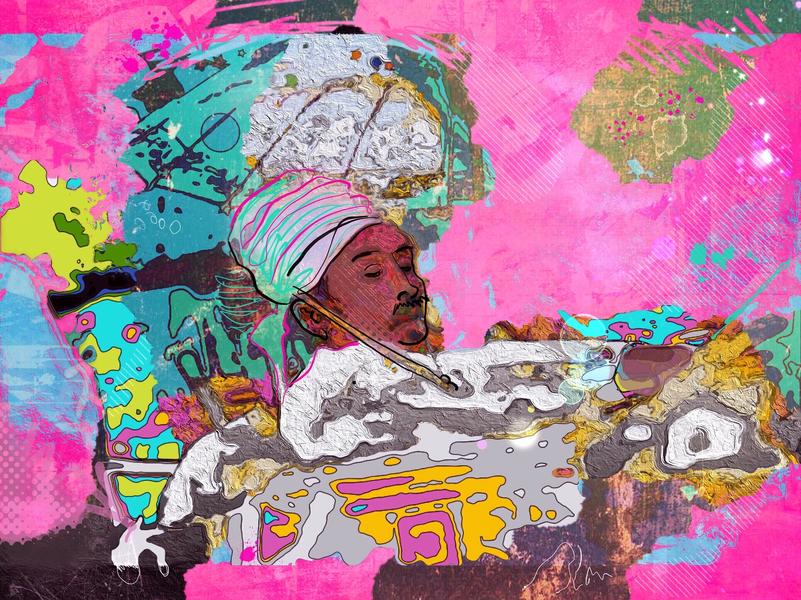 Ateliers collage "Impression, médiathèque" sur Alfred Sisley