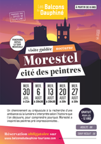Visite guidée nocturne de la Cité des peintres de Morestel_Balcons du Dauphiné