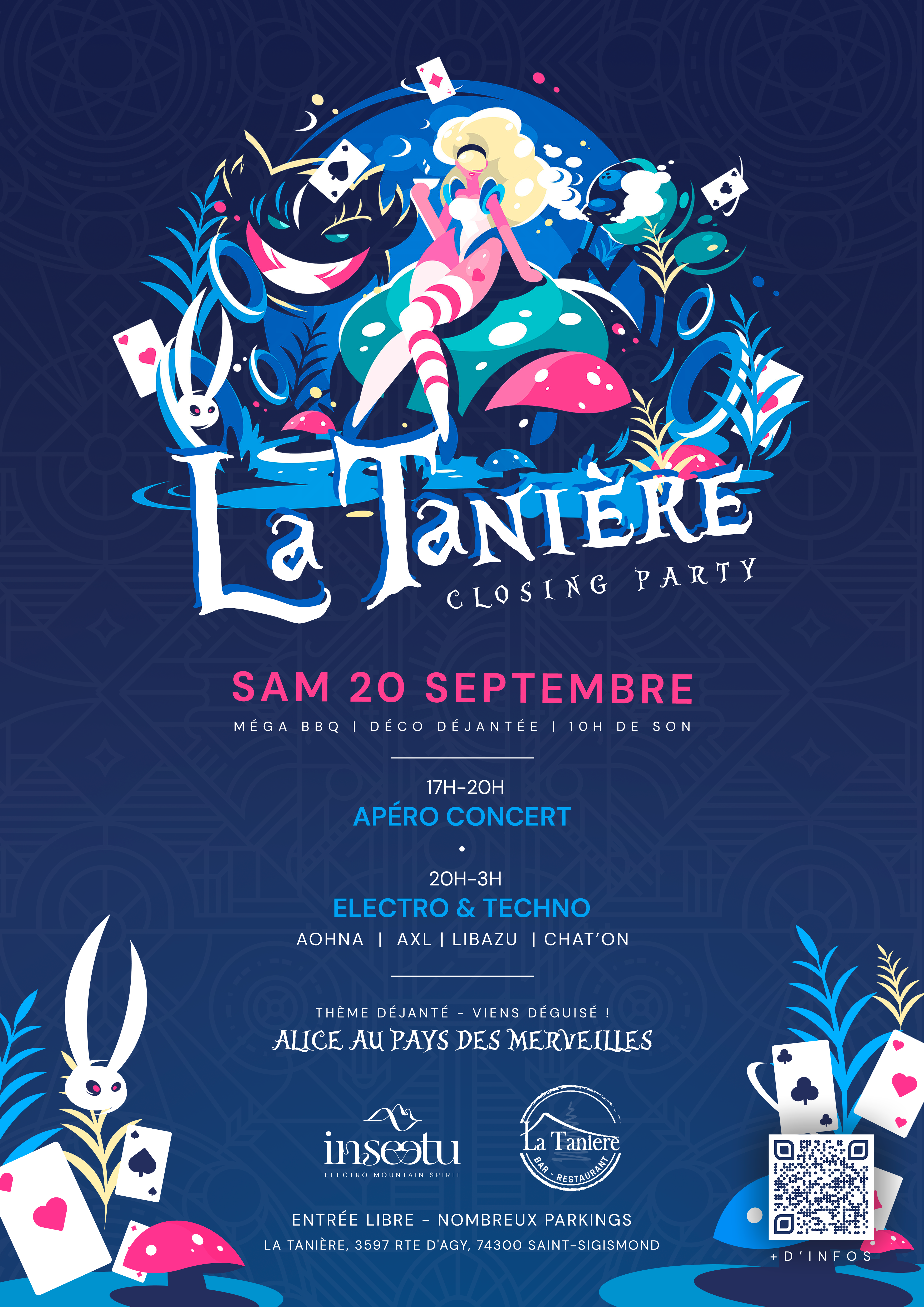 La Tanière Closing Party_Saint-Sigismond