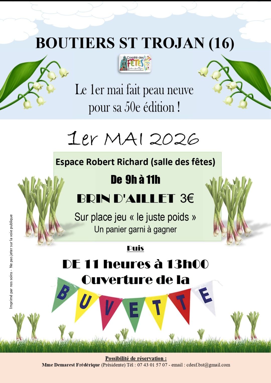 Brin d'aillet 2026