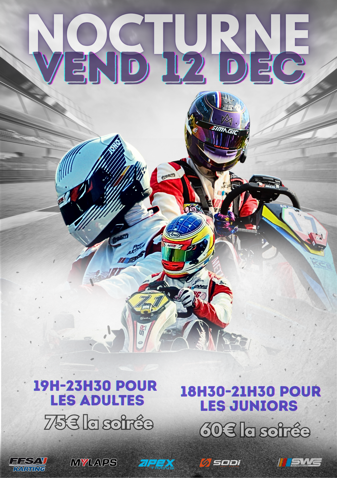 KARTING - Nocturne du 12 décembre