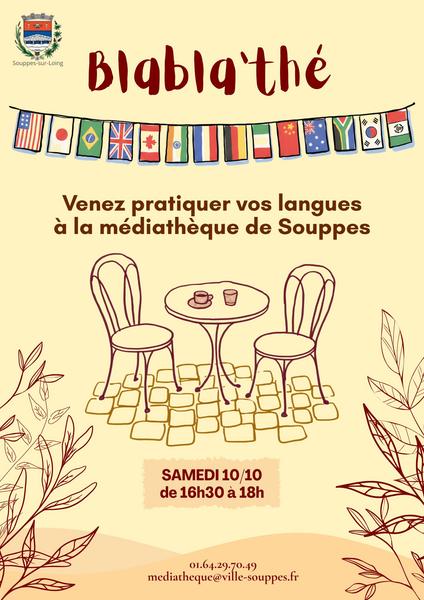 Affiche Blabla'Thé