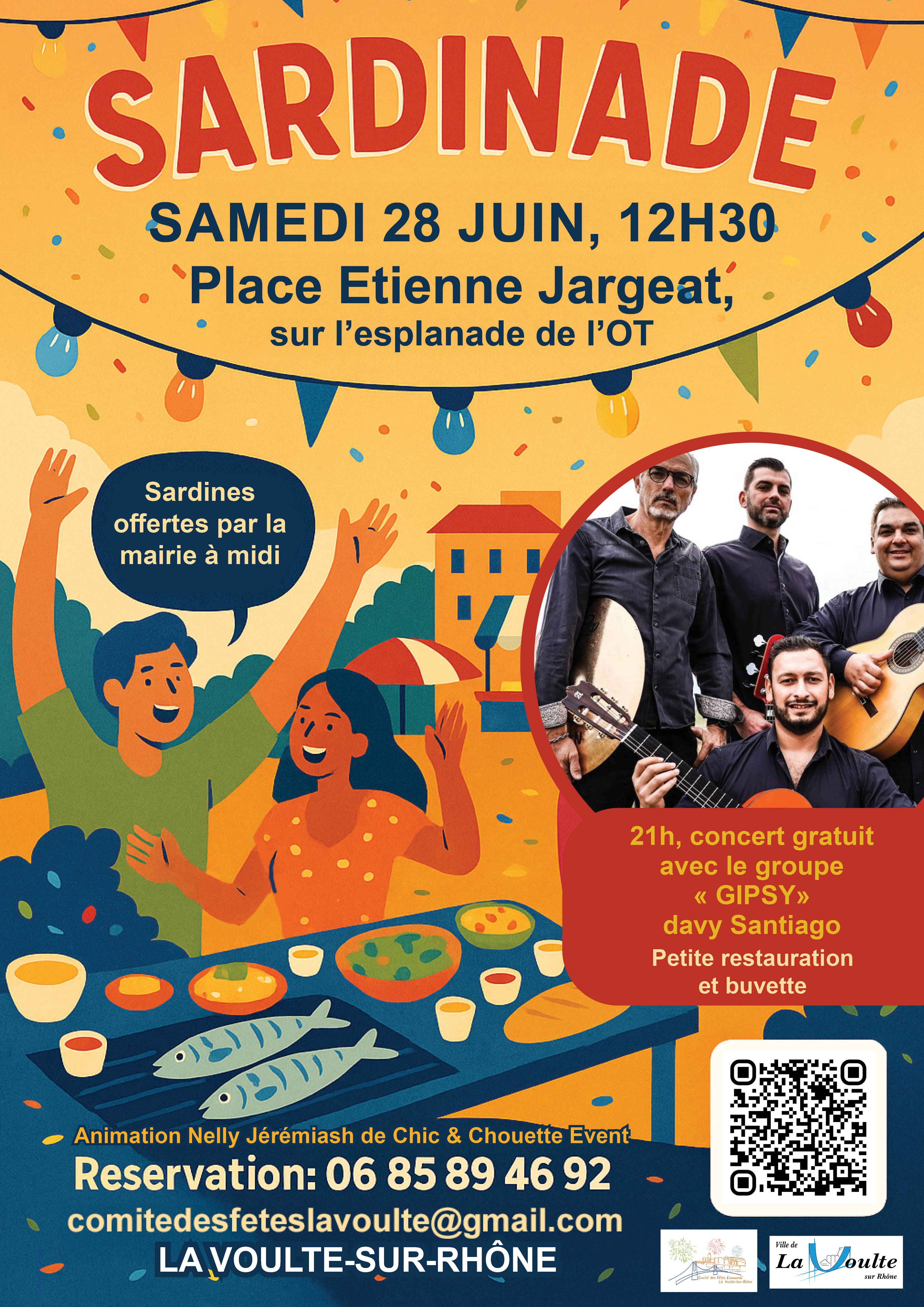 Rendez-vous futés ! : Sardinade de la Voulte sur Rhône