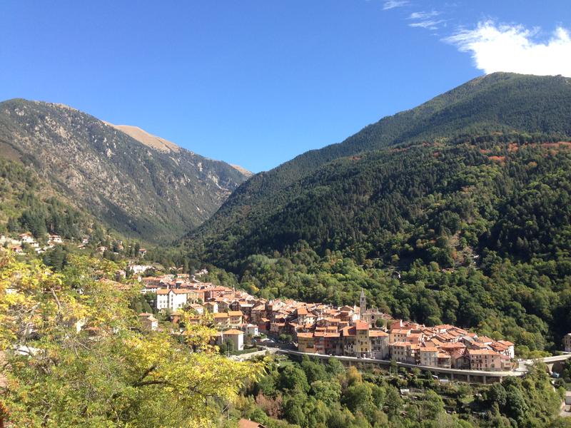 Le village de St-Martin-Vésubie