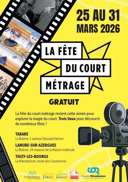 Fête du Court-Métrage - Tarare : Micro-Folie