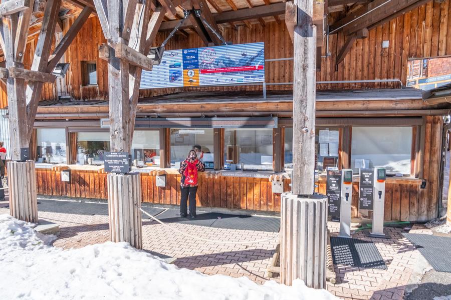 Caisse automatique vente de forfaits Centre Station_Avoriaz