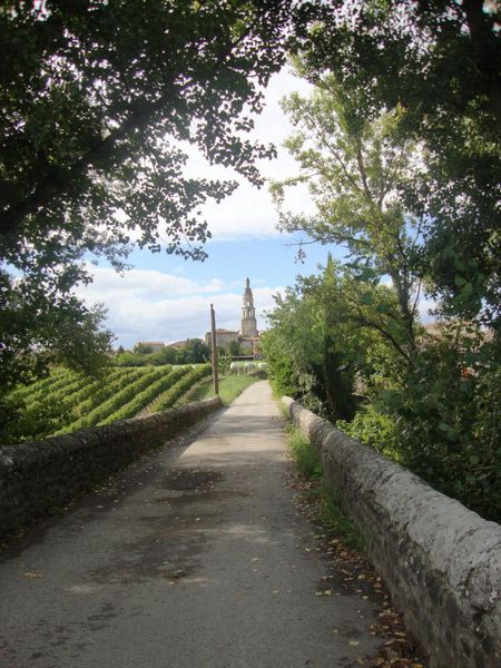 Saint-Germain village vue Pont des Fusillés