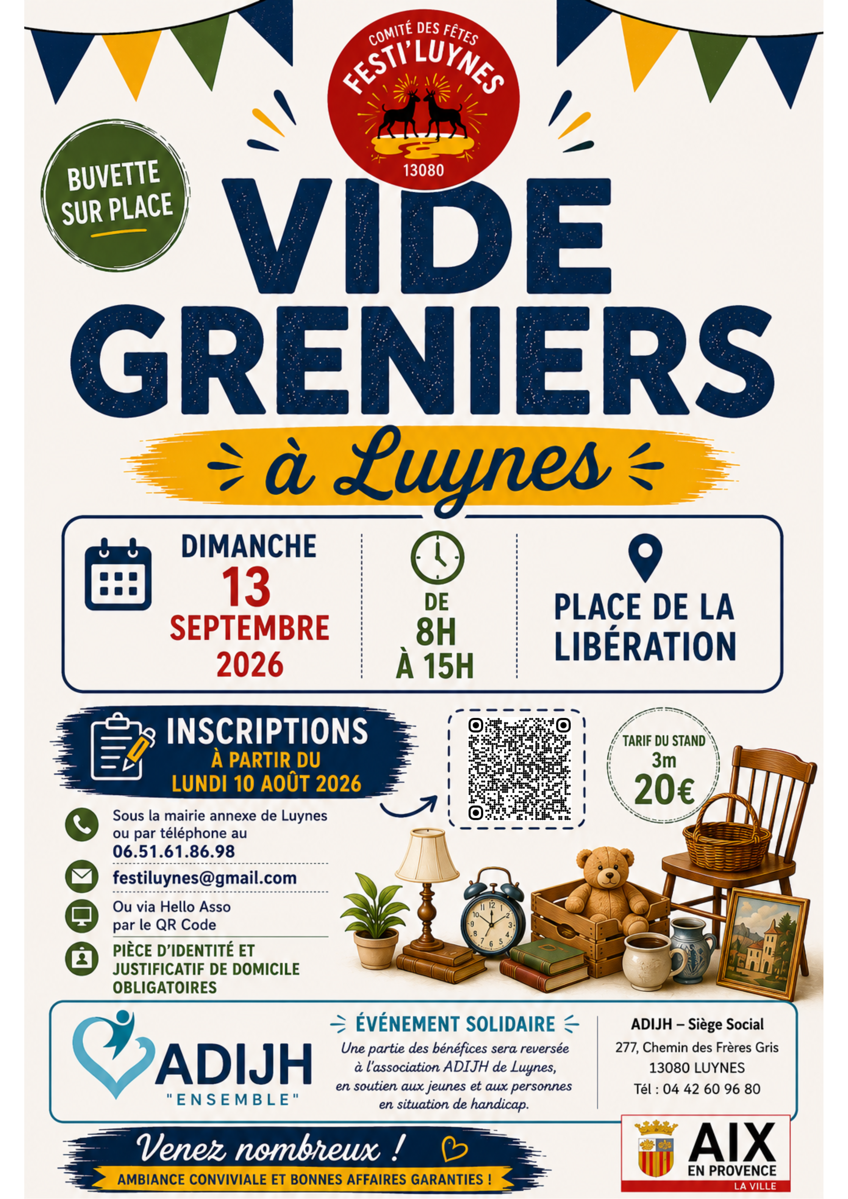 Vide greniers Festi'Luynes