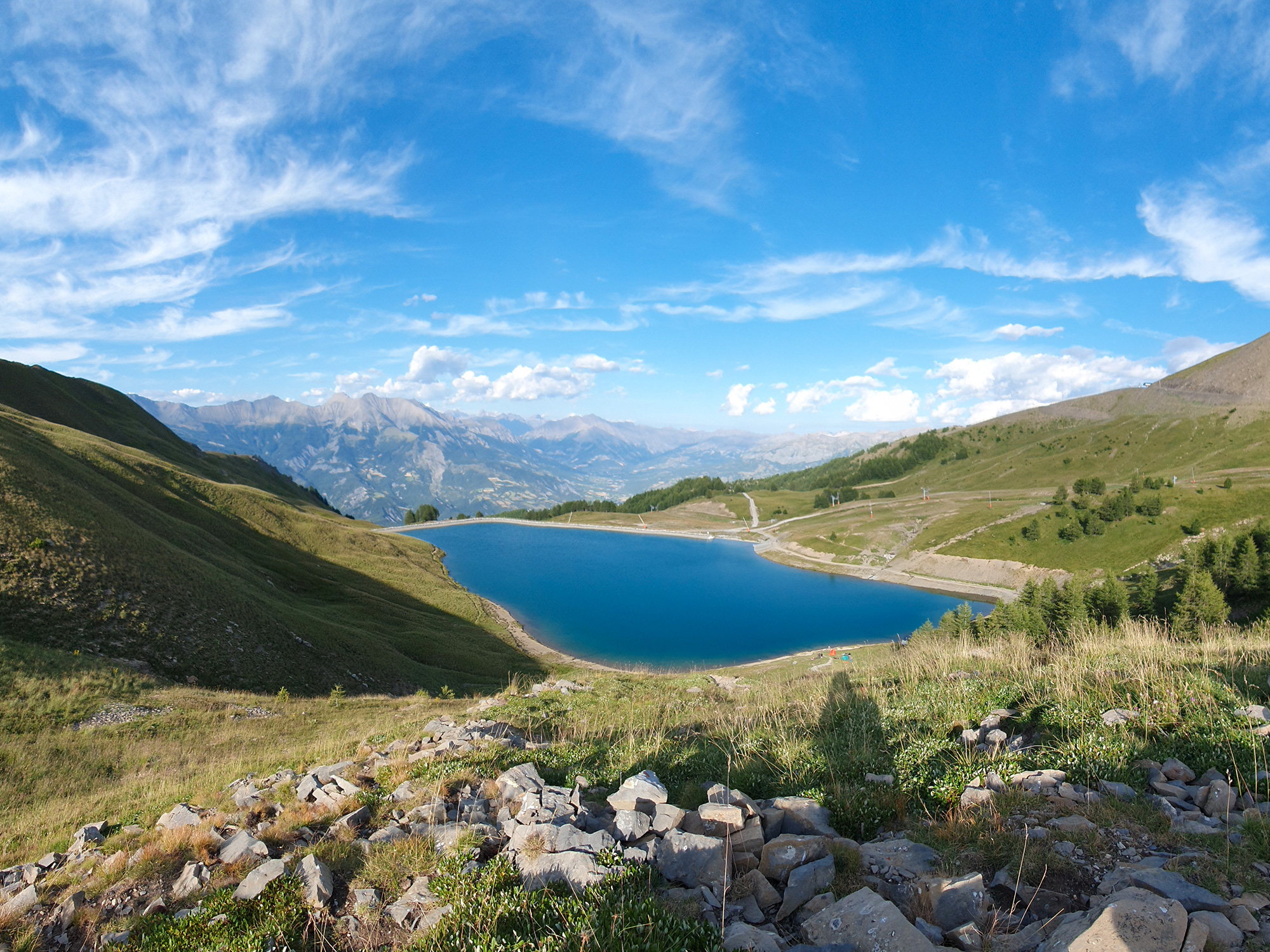 Lac de Costebelle à Pra Loup