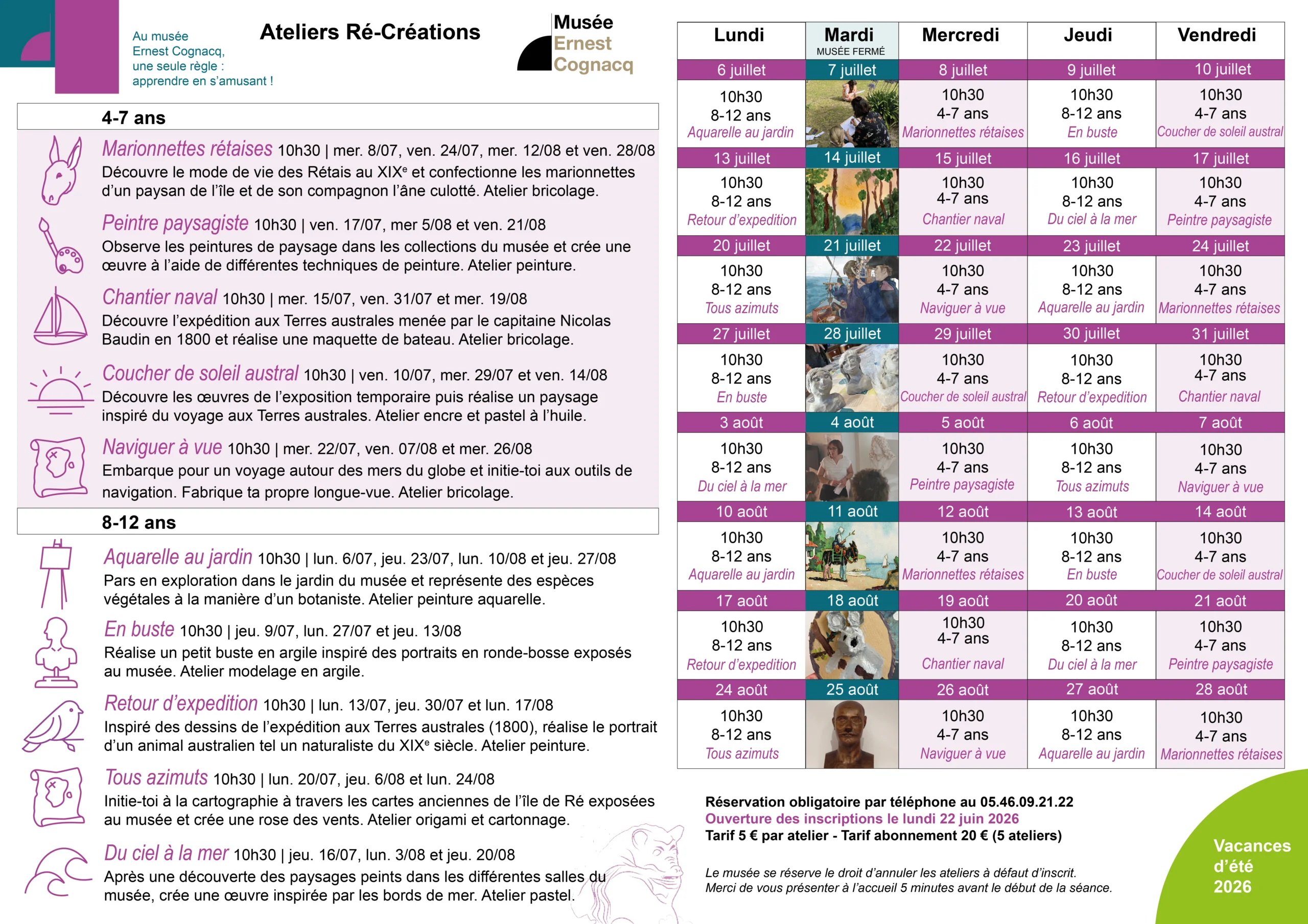 Ateliers Ré-Créations : Marionnettes réthaises