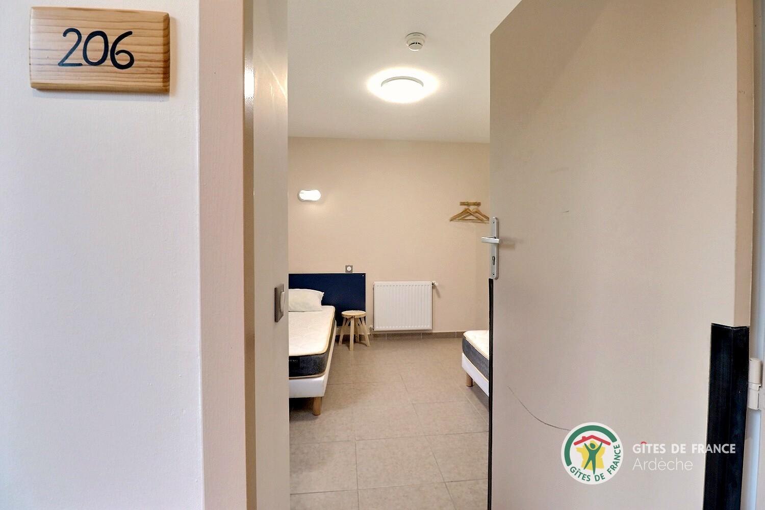 Nouveau bâtiment chambre 206