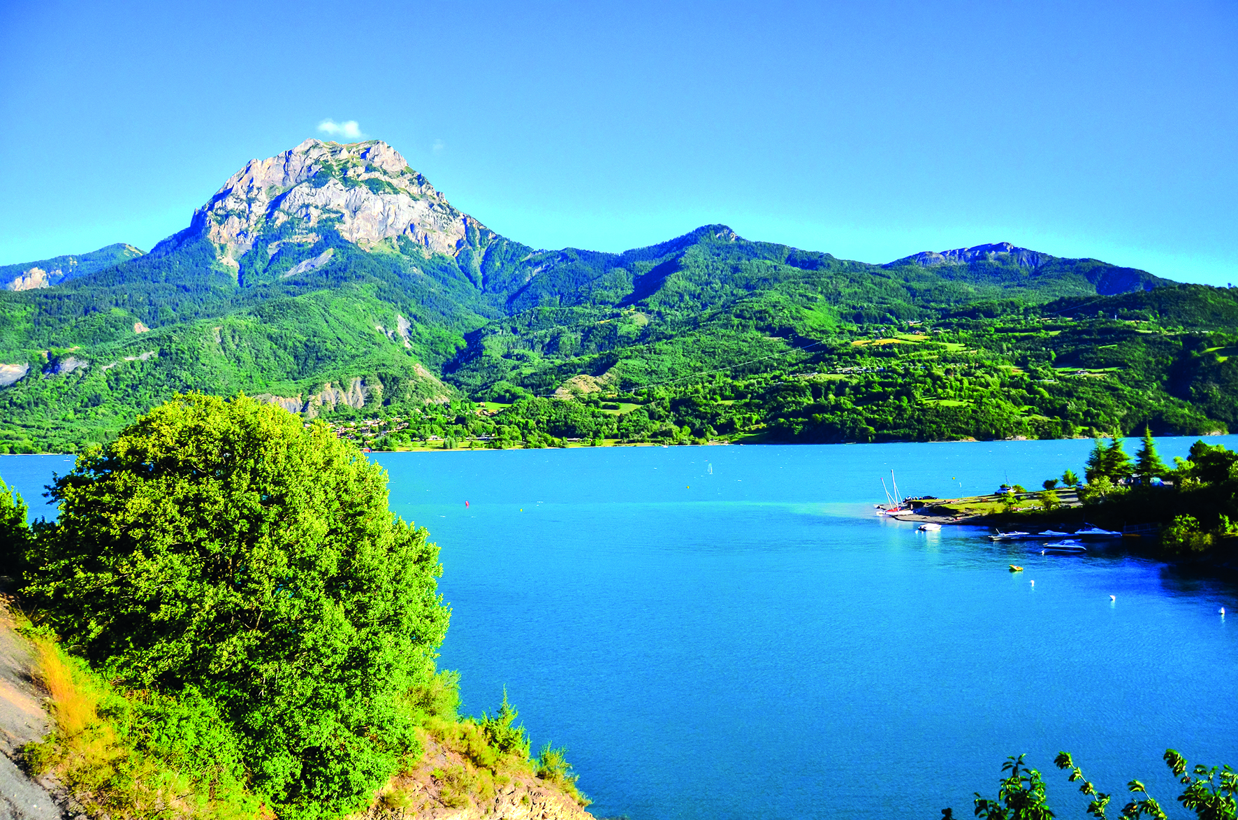 Lac de Serre-Ponçon - Hôtel Club Le Balcon des écrins RÉALLON