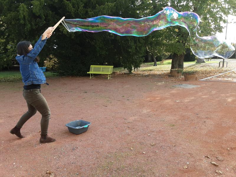 Atelier Bulles géantes