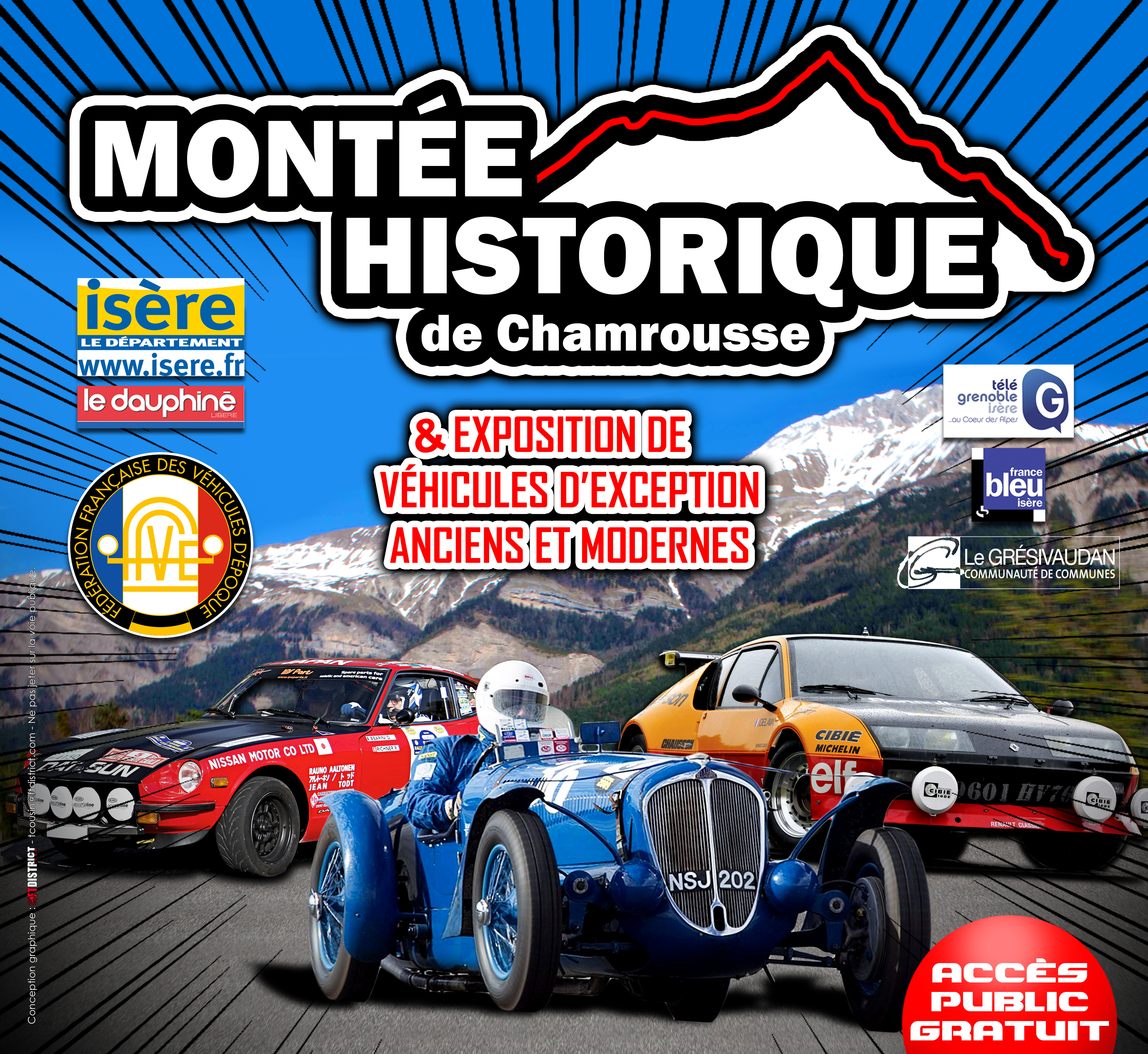 Montée historique de Chamrousse