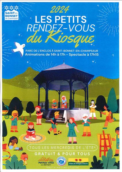 Les petits rendez-vous autour du Kiosque - © Association des commerçants de St Bonnet Les petits rendez-vous autour du Kiosque - © Association des commerçants de St Bonnet