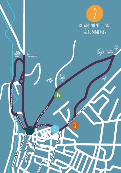 Balade Points de vue & Commerces