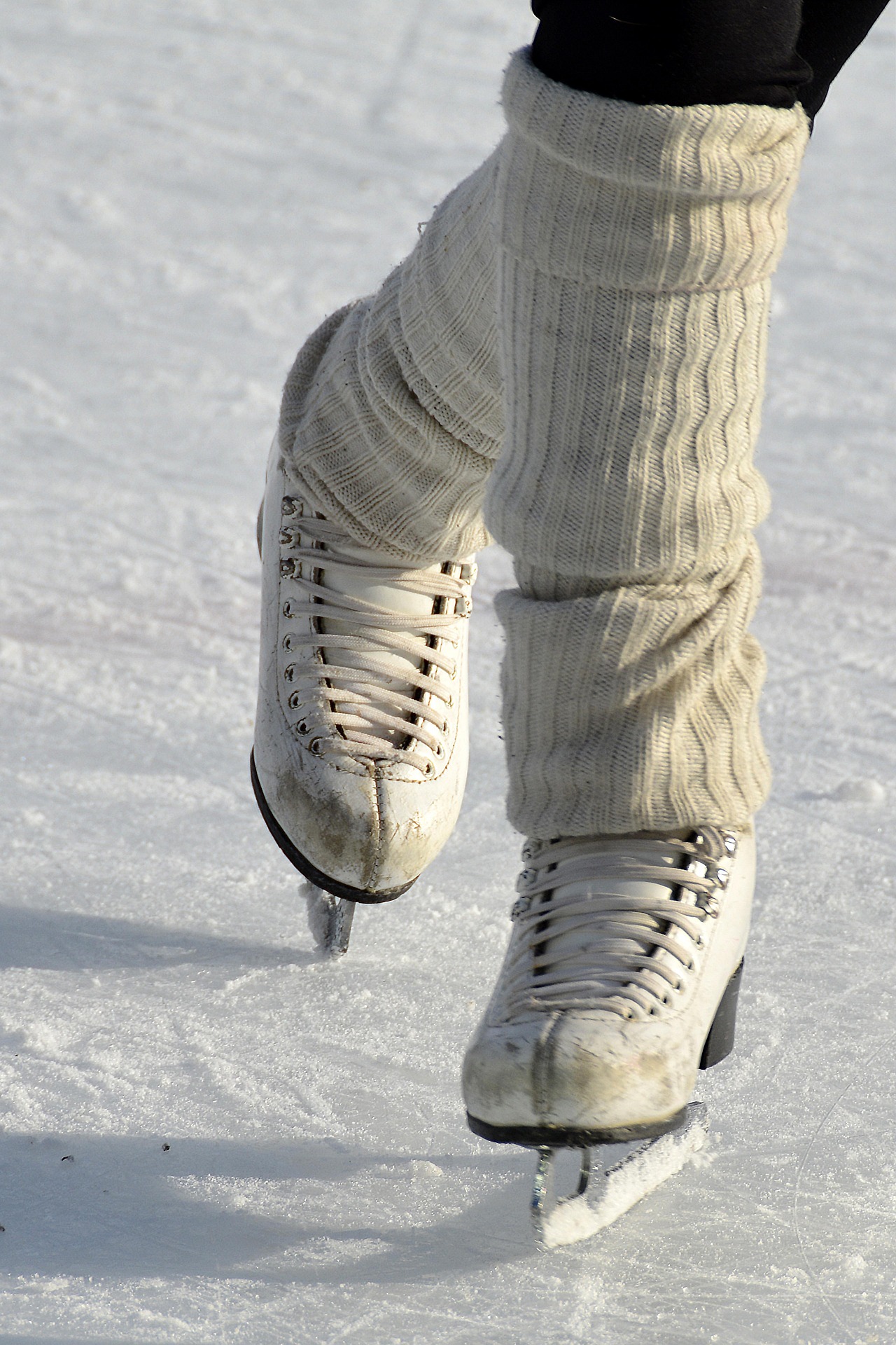 Spectacle de clôture à la patinoire