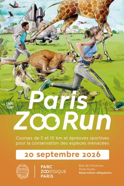 Affiche Zoo Run 2026 