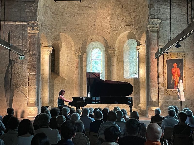 Un récital de piano au prieuré Un récital de piano au prieuré