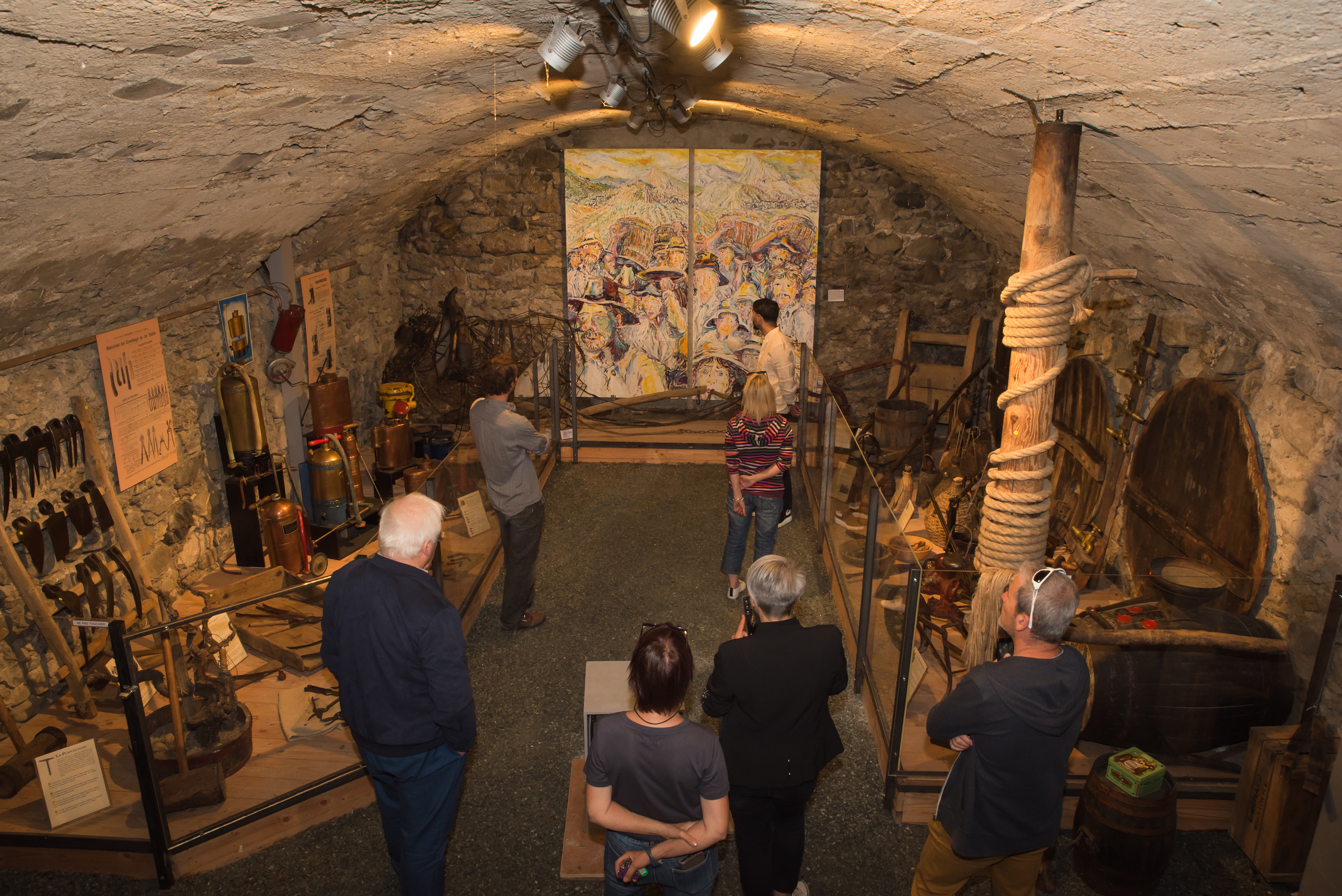 Expérience cave du musée