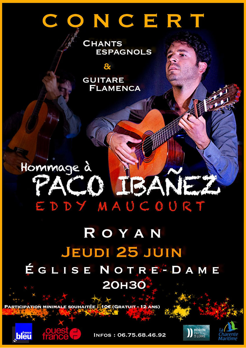 Hommage à Paco Ibañez - Chants espagnols et guitare Flamenca