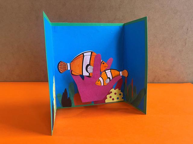 Illustration carte poisson 