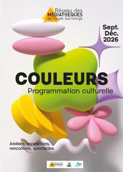 Programmation culturelle Couleurs avec le réseau des médiathèques