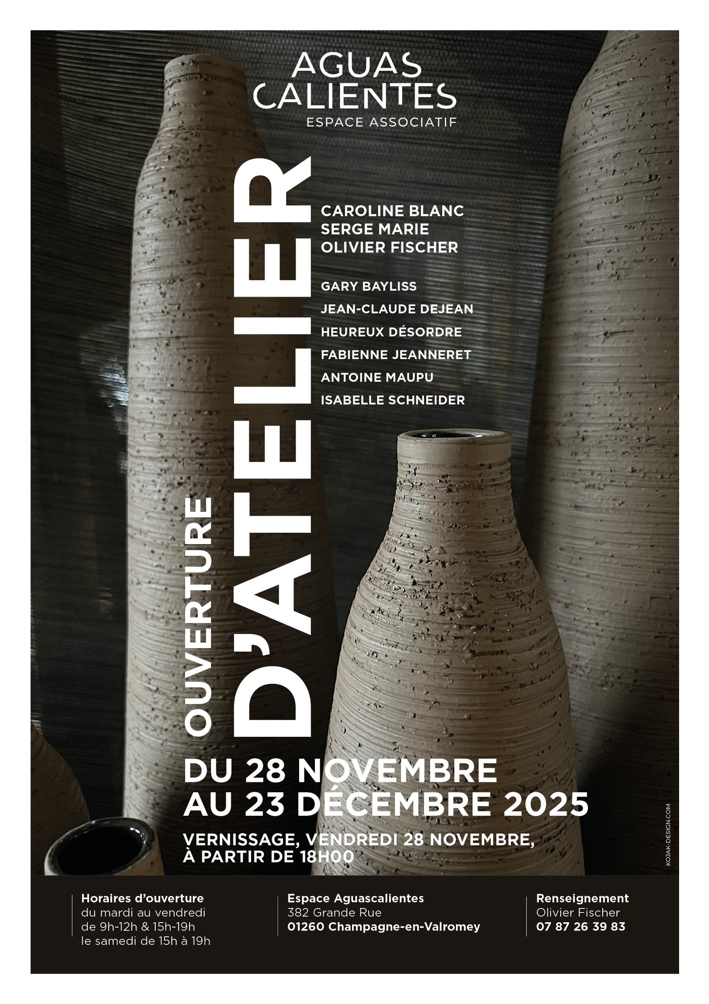 Ouverture d'atelier  l'Espace Aguascalientes