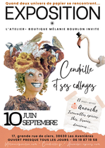 Exposition : "Cendrille et ses collages"_Les Avenières Veyrins-Thuellin