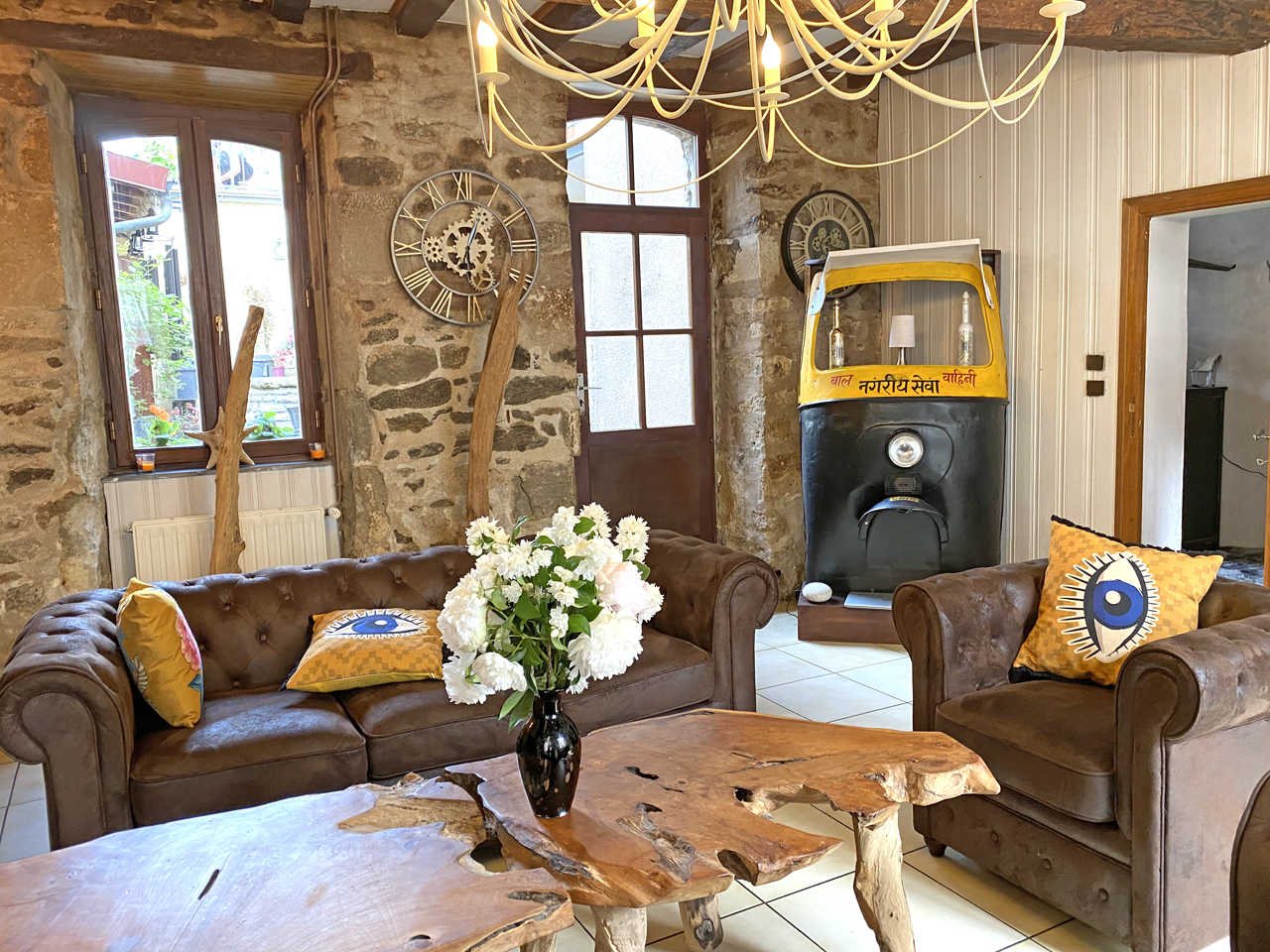 La maison porte bonheur, dans l'Allier en Auvergne