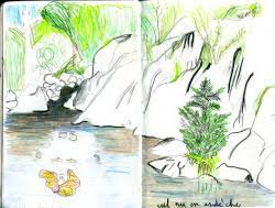 Exposition "Au pied du Taillefer" d'Ophélie Manchon_Alpe Du Grand Serre