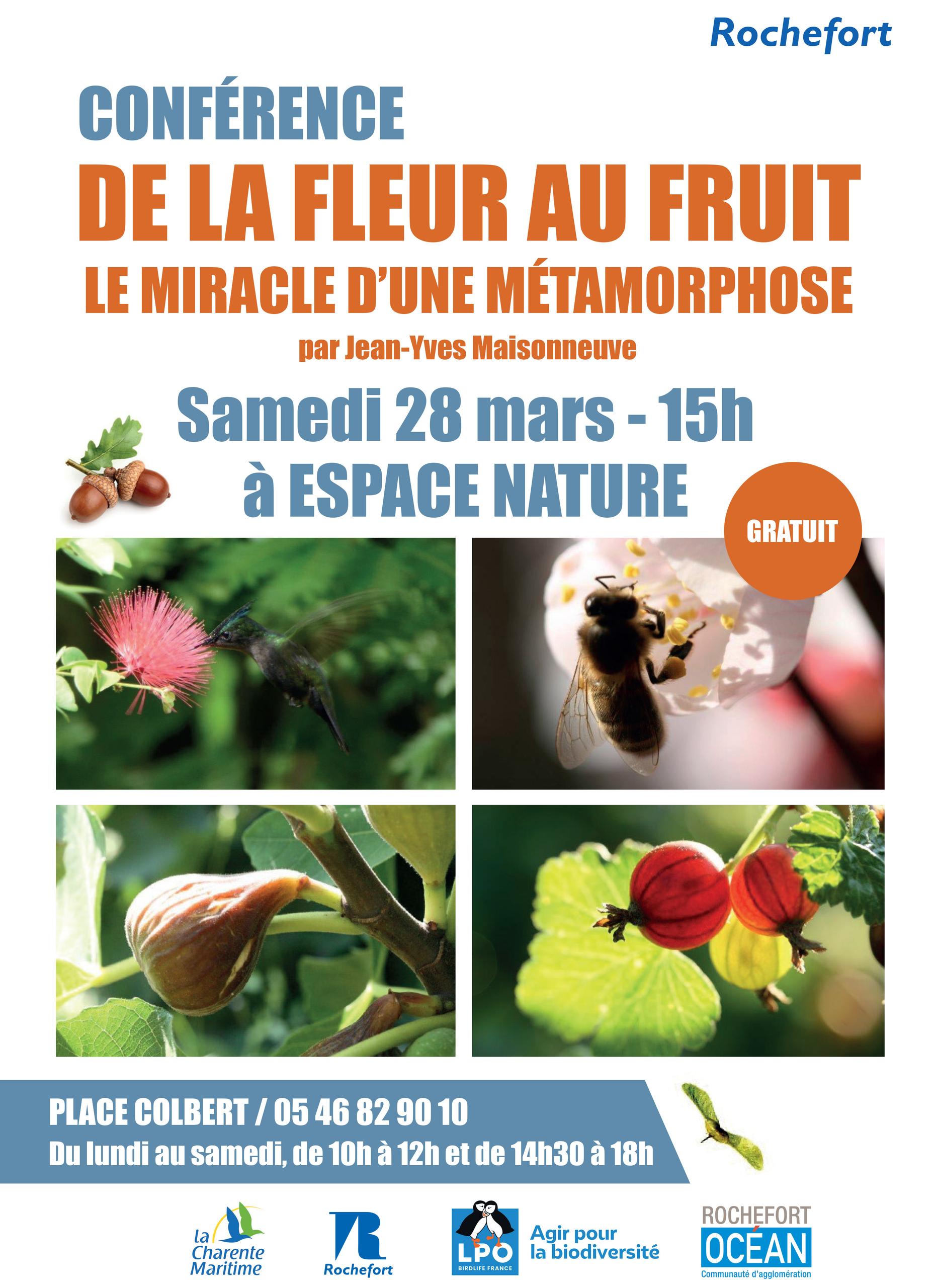 Visite : De la fleur au fruit : le miracle d'une métamorphose