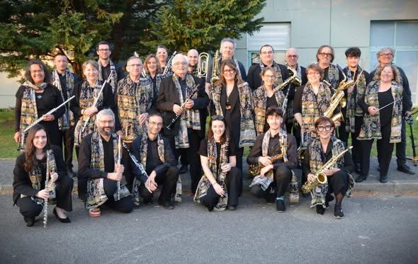 l'harmonie en déplacement à St Priest
